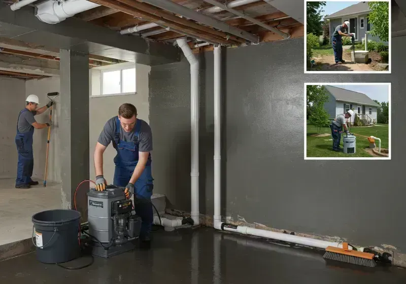 Basement Waterproofing and Flood Prevention process in Nevada, MO